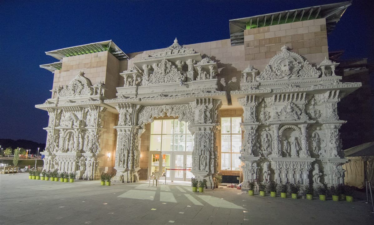 The Akshardham that rose in New Jersey